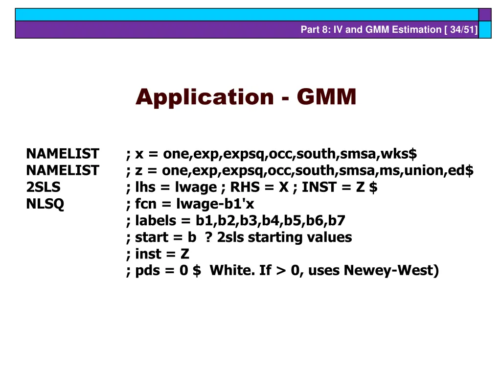 part 8 iv and gmm estimation 34 51