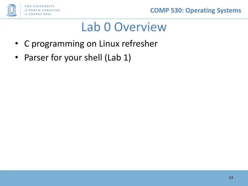 comp 530 operating systems 12