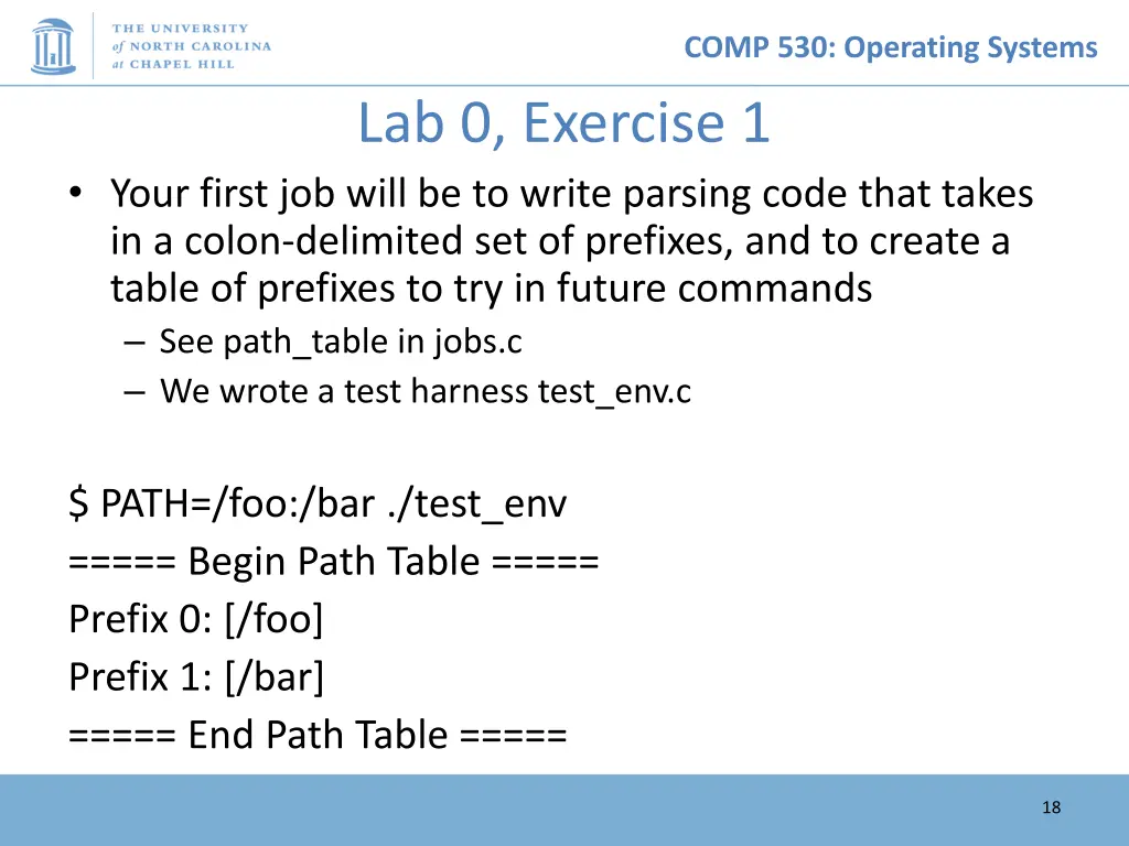 comp 530 operating systems 17