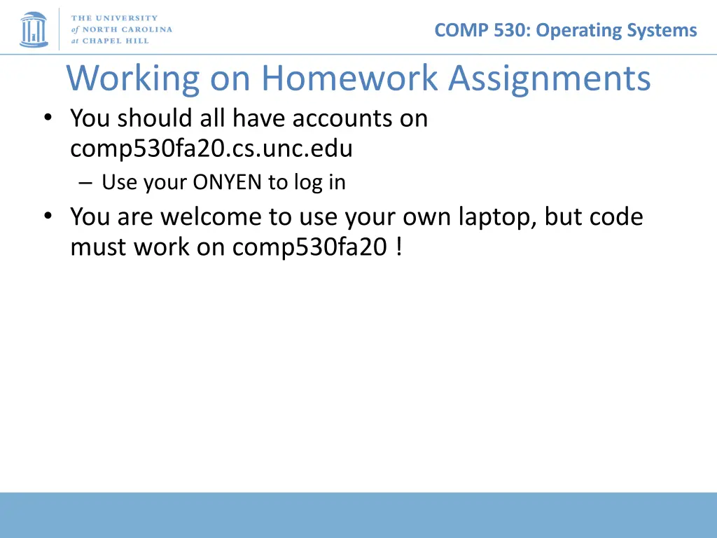 comp 530 operating systems 23