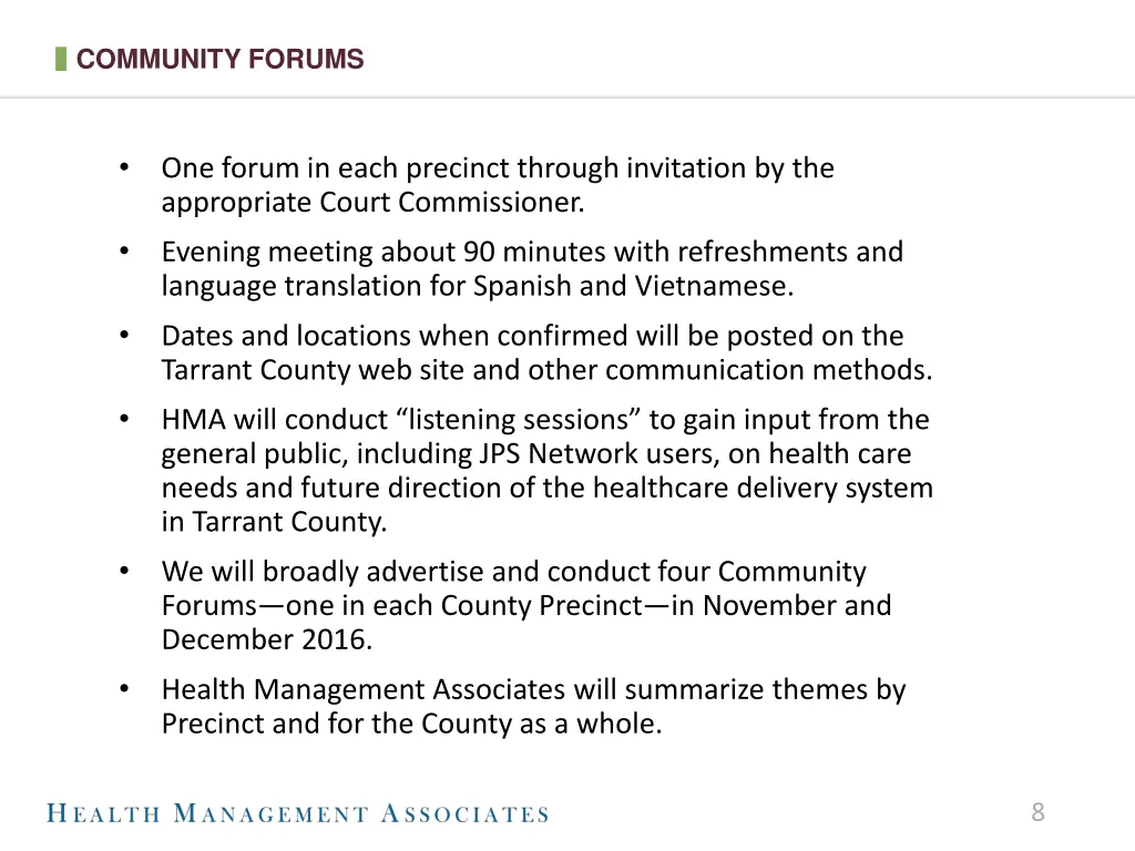 community forums
