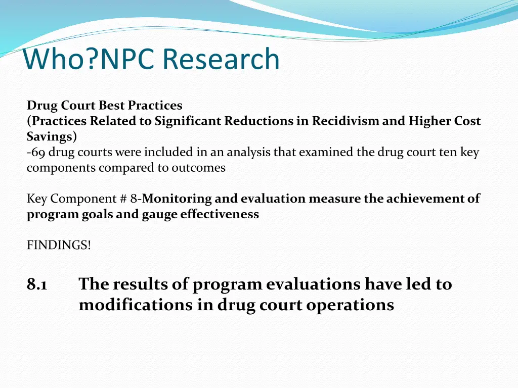 who npc research