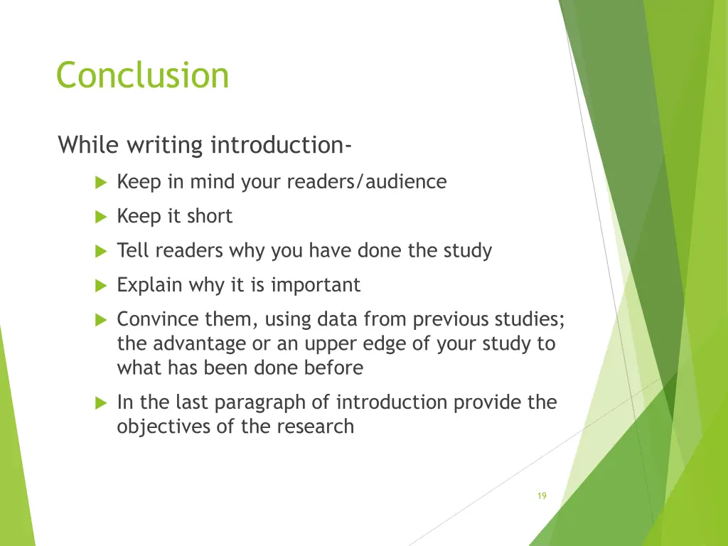 conclusion