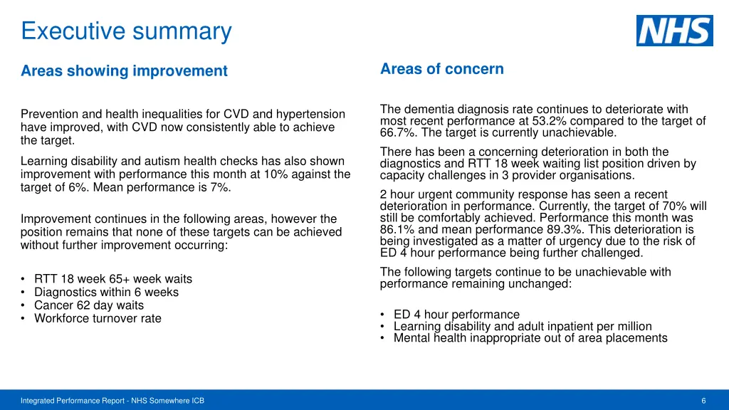 executive summary