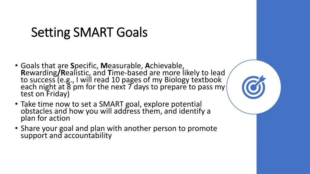 setting smart goals setting smart goals