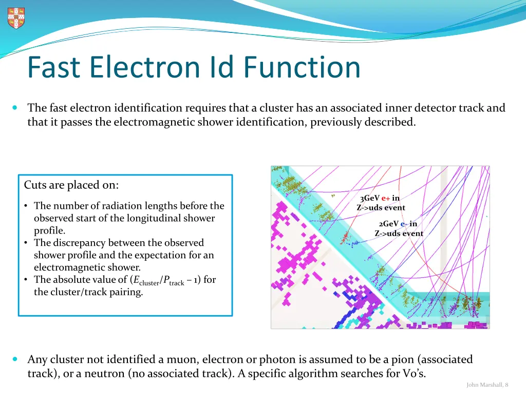 fast electron id function
