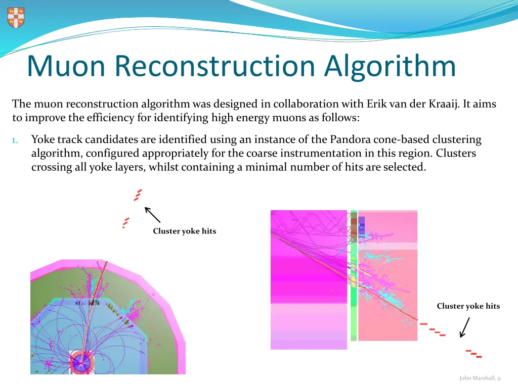 muon reconstruction algorithm