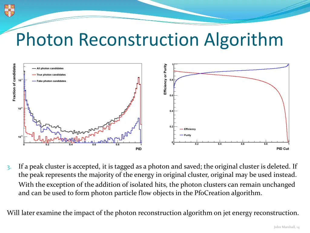 photon reconstruction algorithm 2
