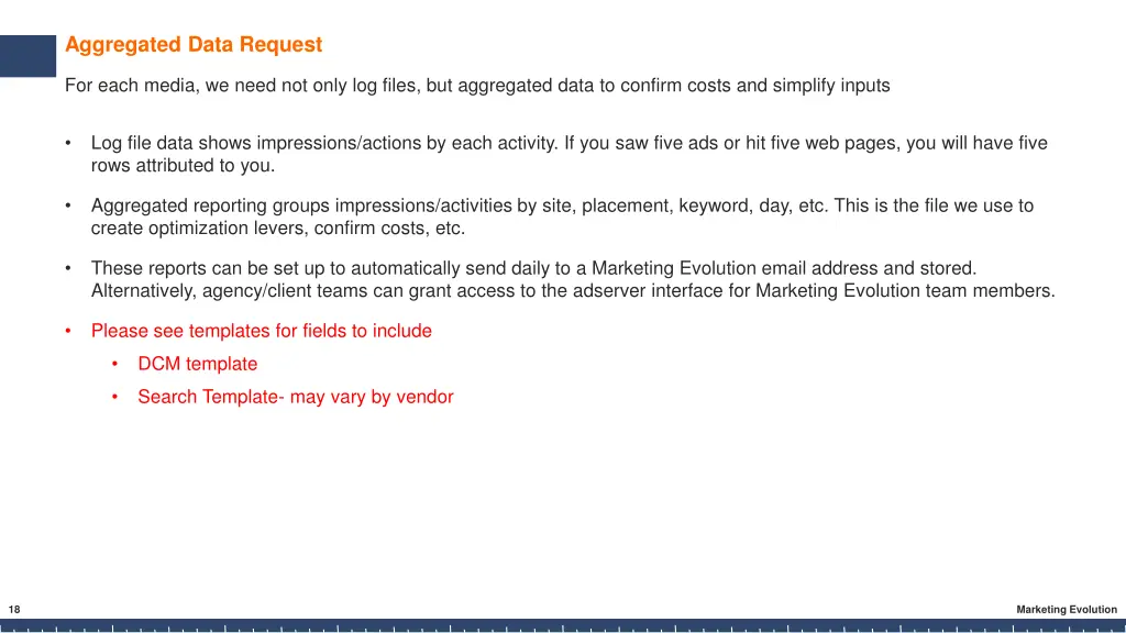 aggregated data request