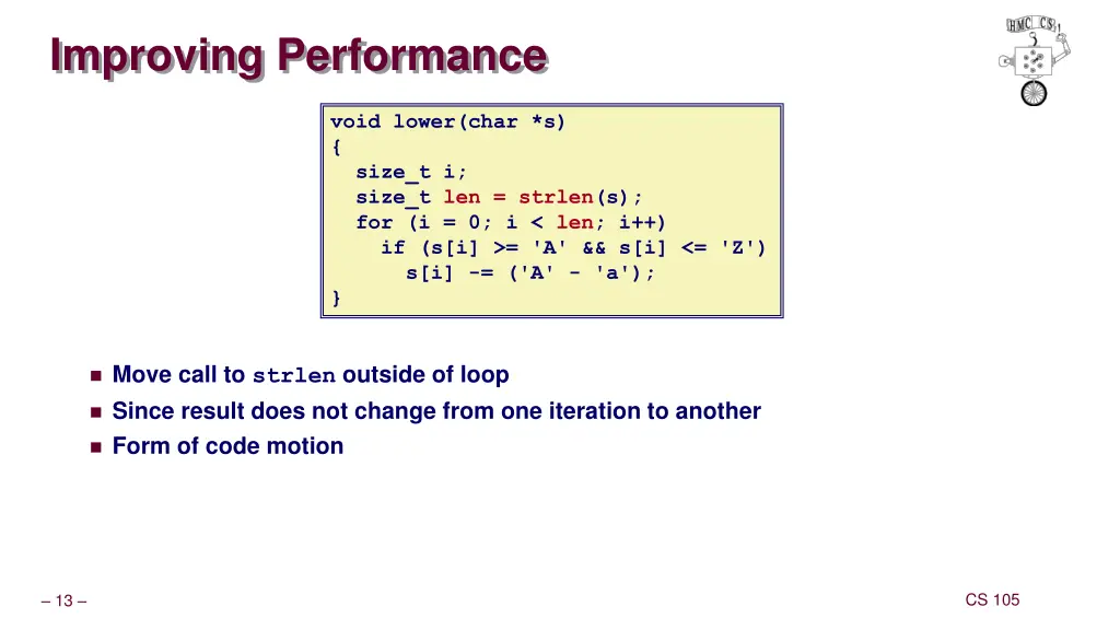 improving performance