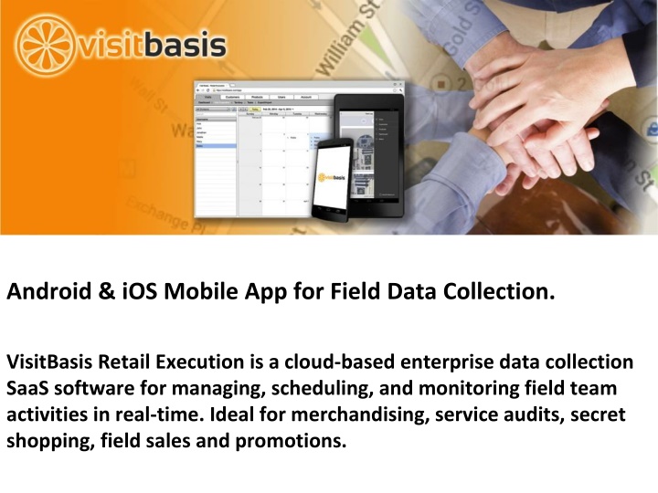 android ios mobile app for field data collection