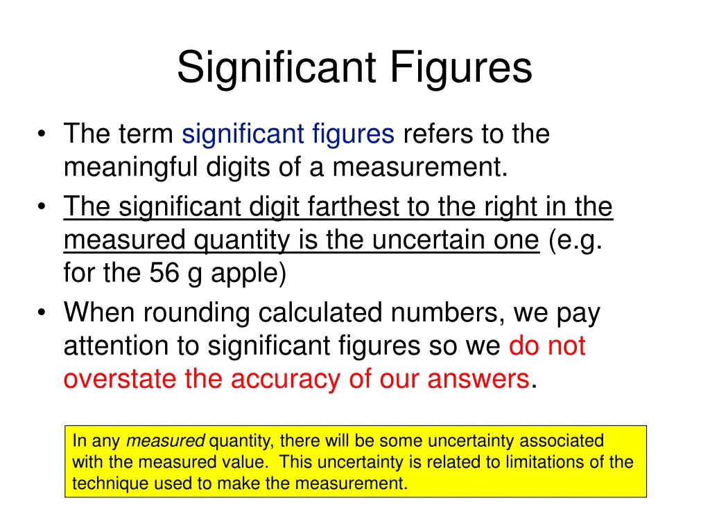 significant figures