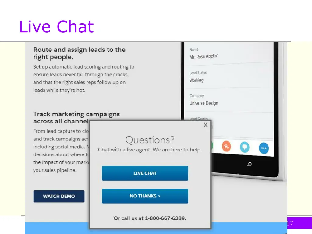 live chat