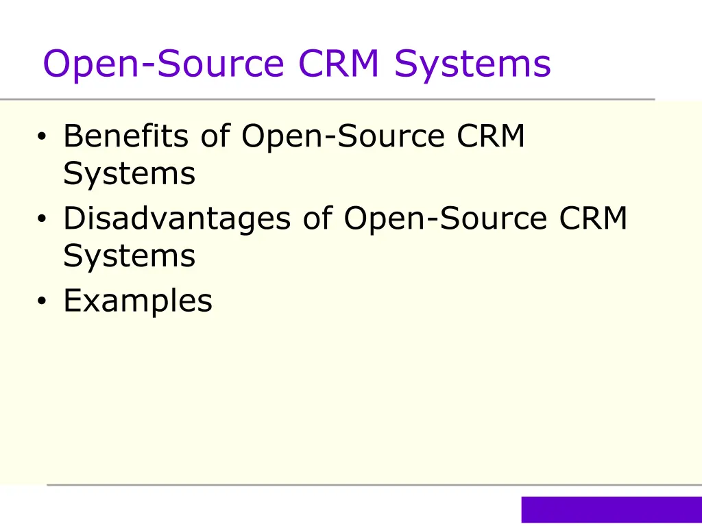 open source crm systems