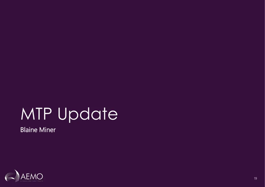 mtp update blaine miner blaine miner