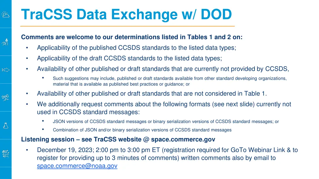 tracss data exchange w dod 4