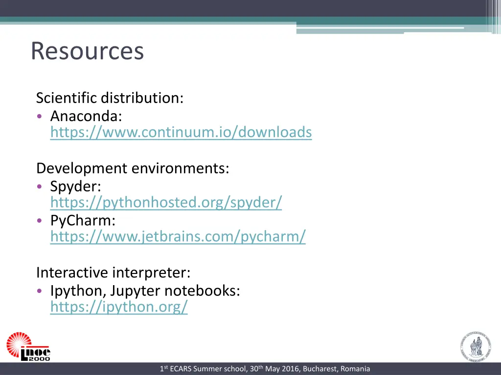 resources