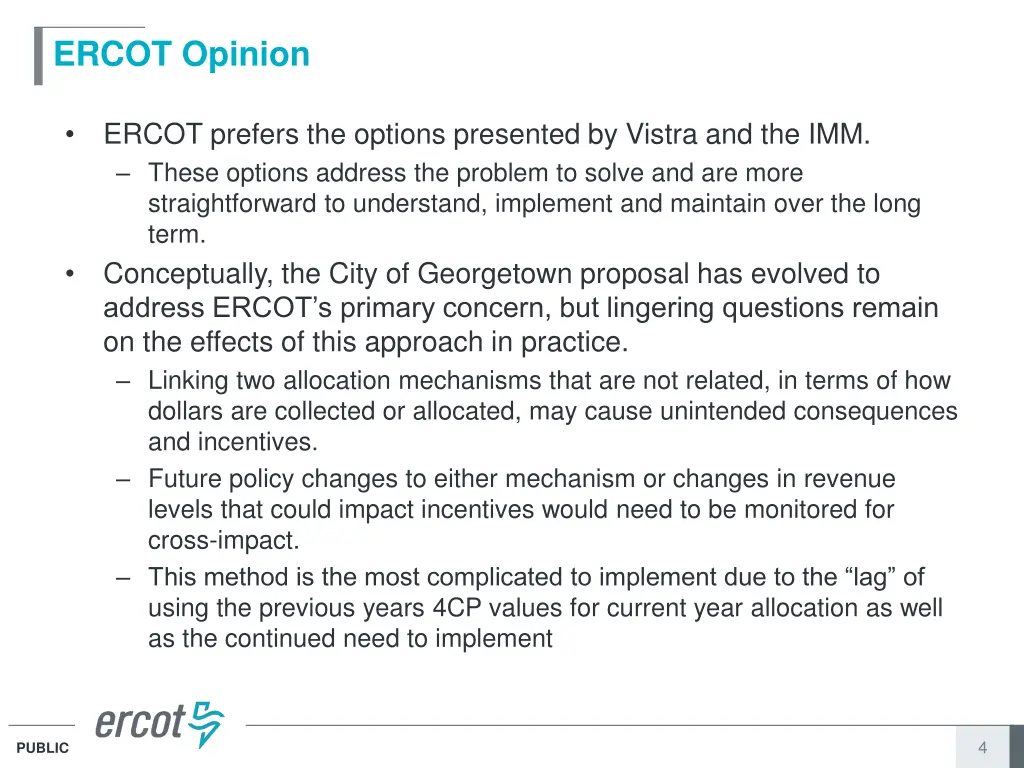 ercot opinion