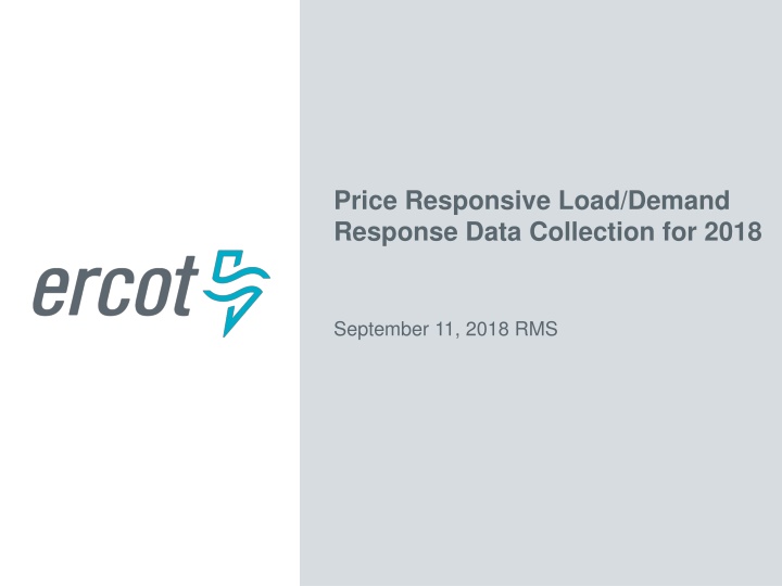 price responsive load demand response data