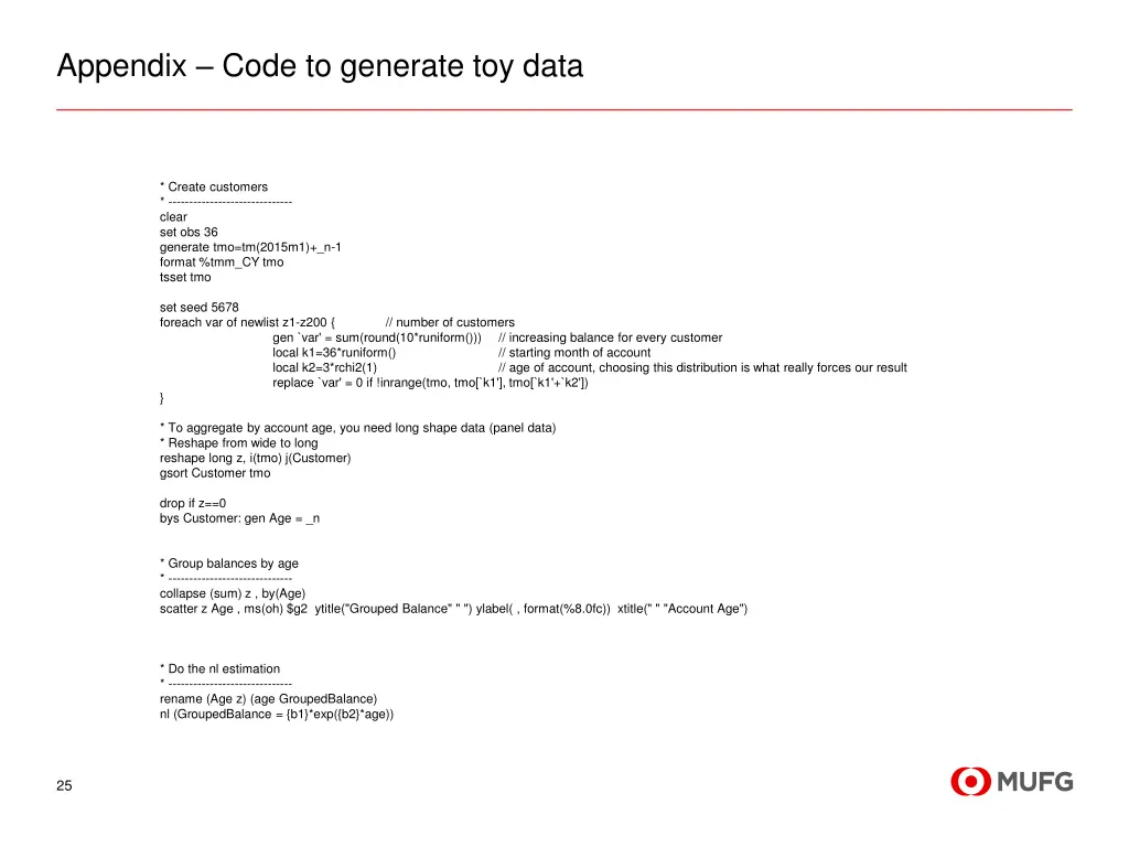 appendix code to generate toy data