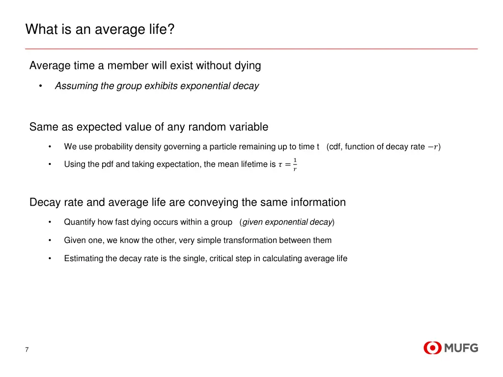 what is an average life 1