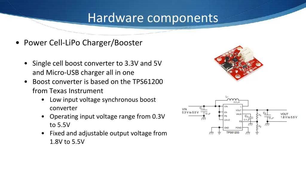 hardware components 18