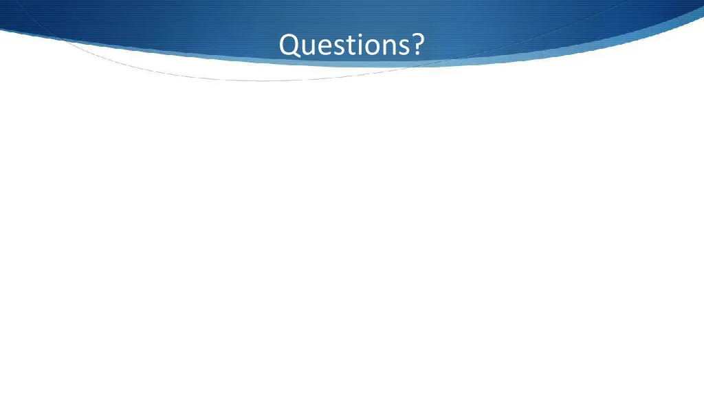 questions