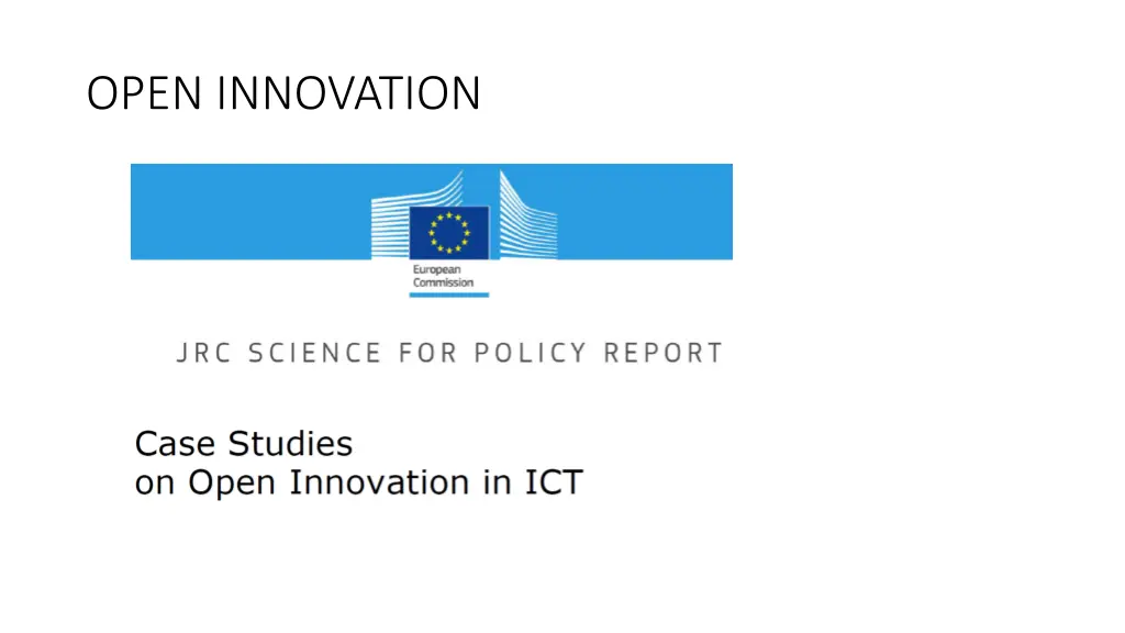 open innovation