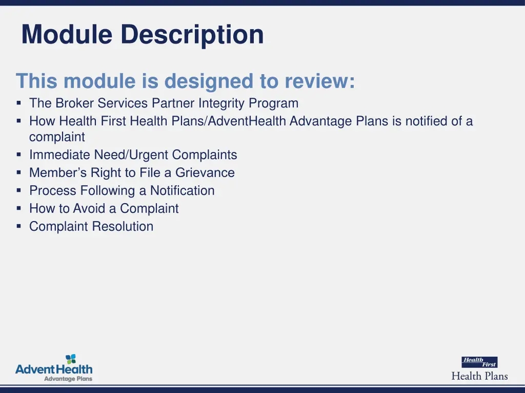 module description