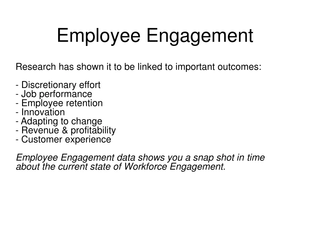 employee engagement 1
