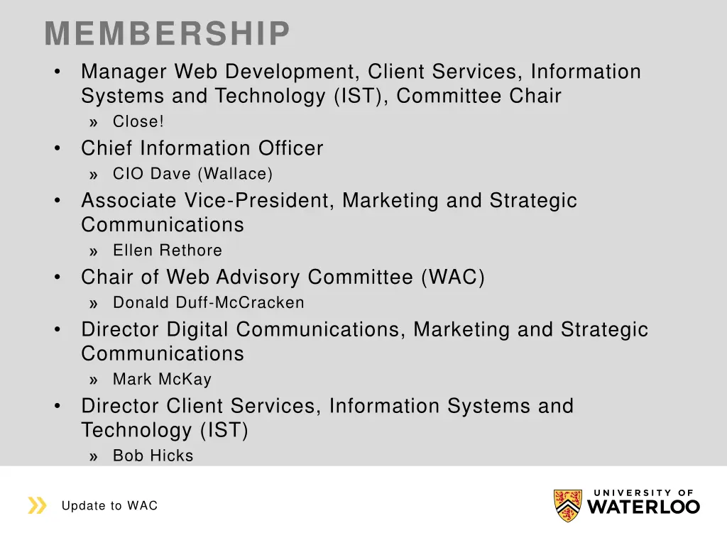 membership manager web development client