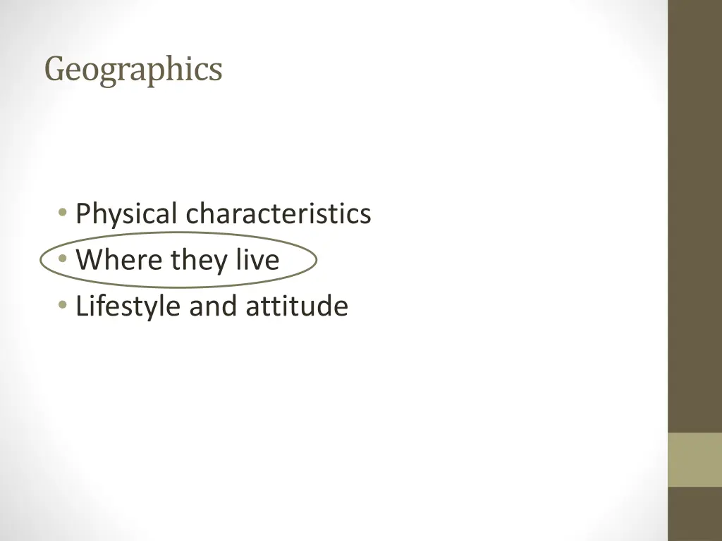 geographics