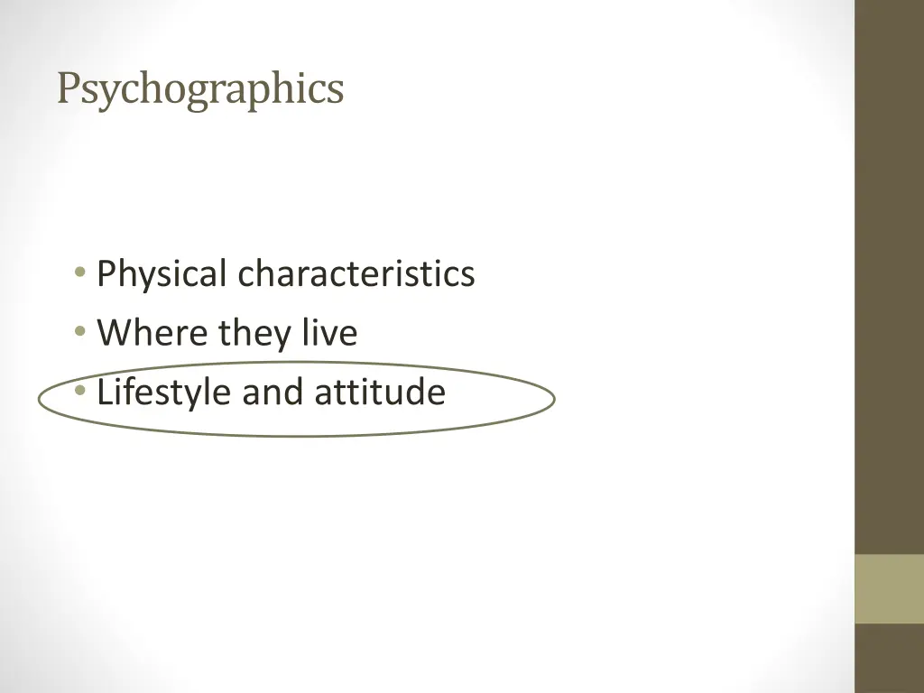 psychographics