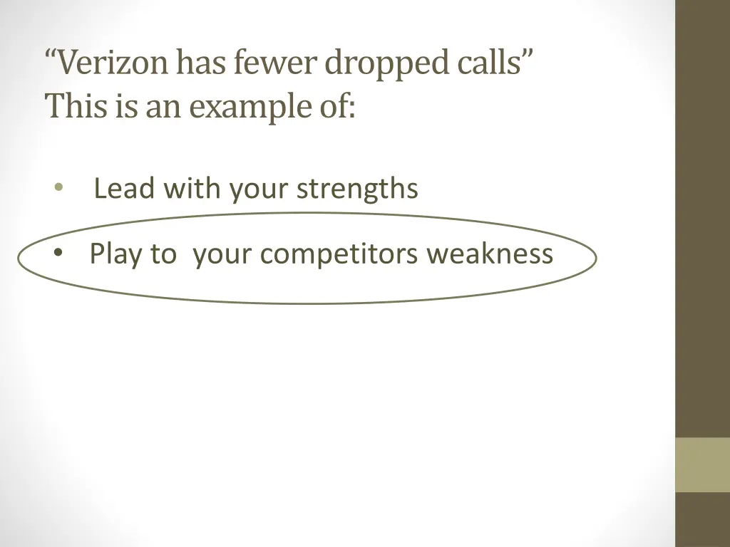 verizon has fewer dropped calls this