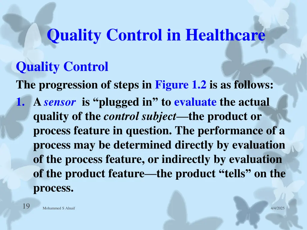 quality control in healthcare 10