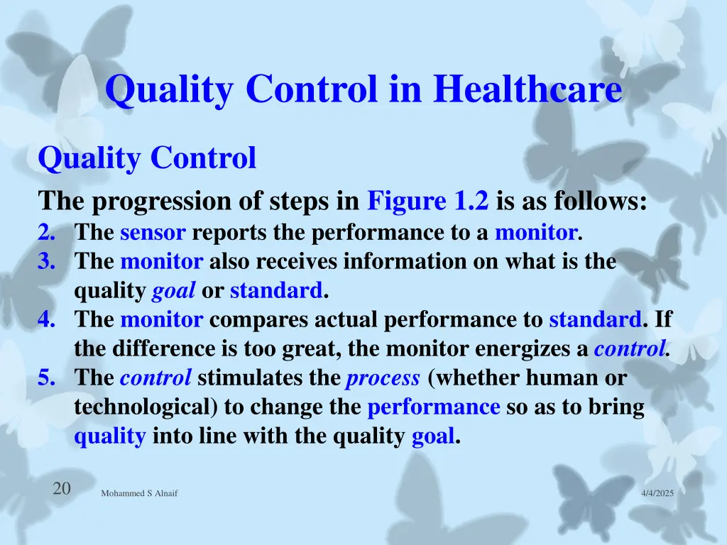 quality control in healthcare 11