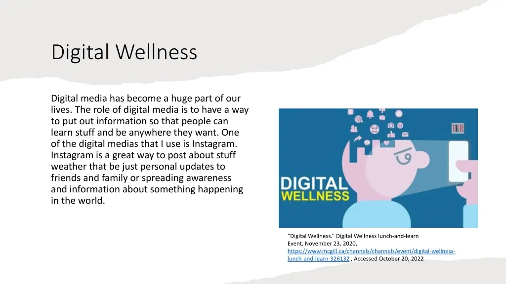 digital wellness