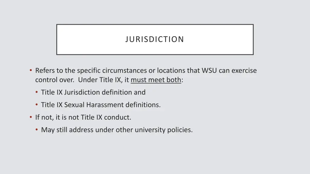 jurisdiction