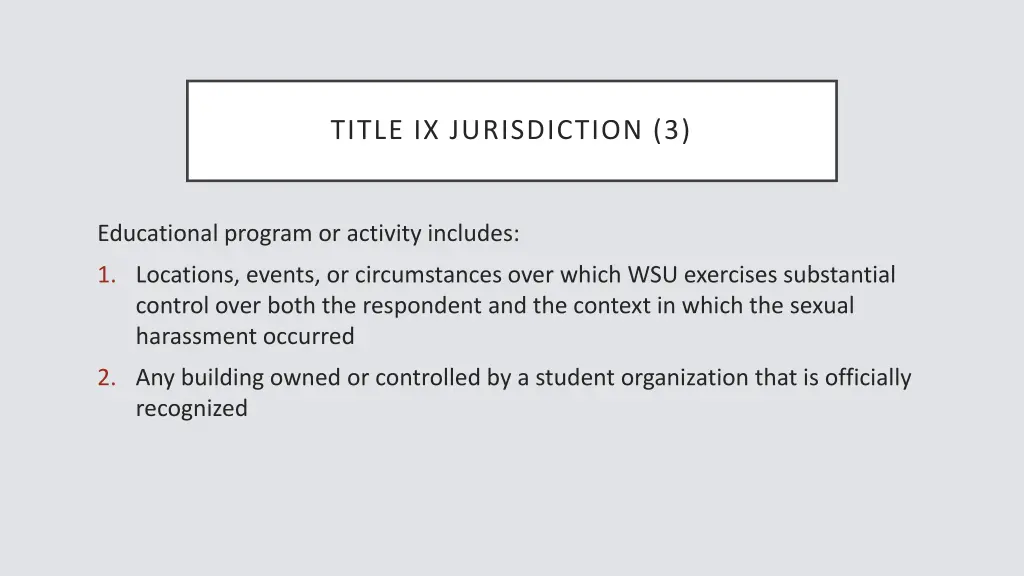 title ix jurisdiction 3