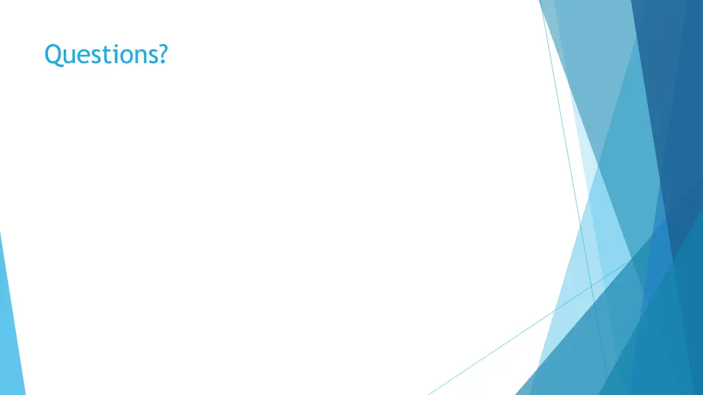 questions