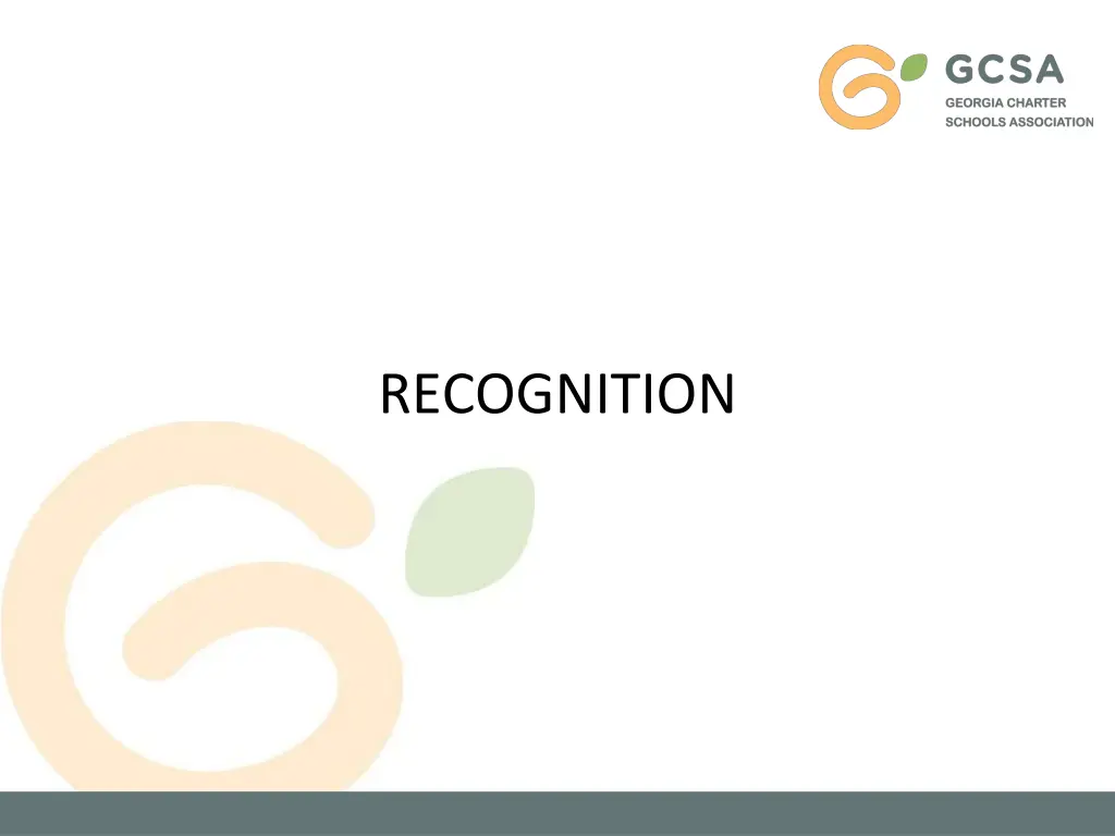 recognition