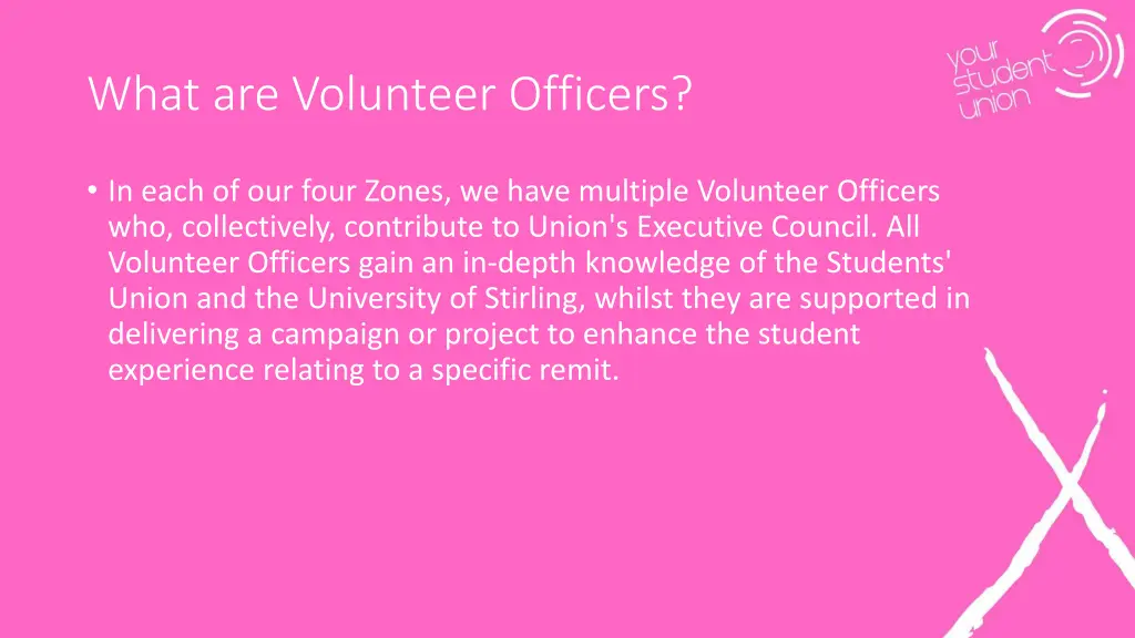 what are volunteer officers