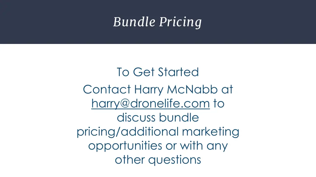 bundle pricing