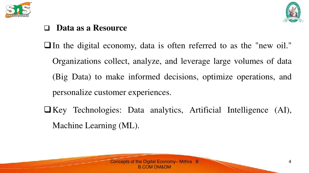 data as a resource