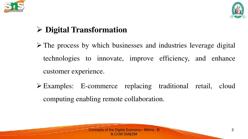 digital transformation