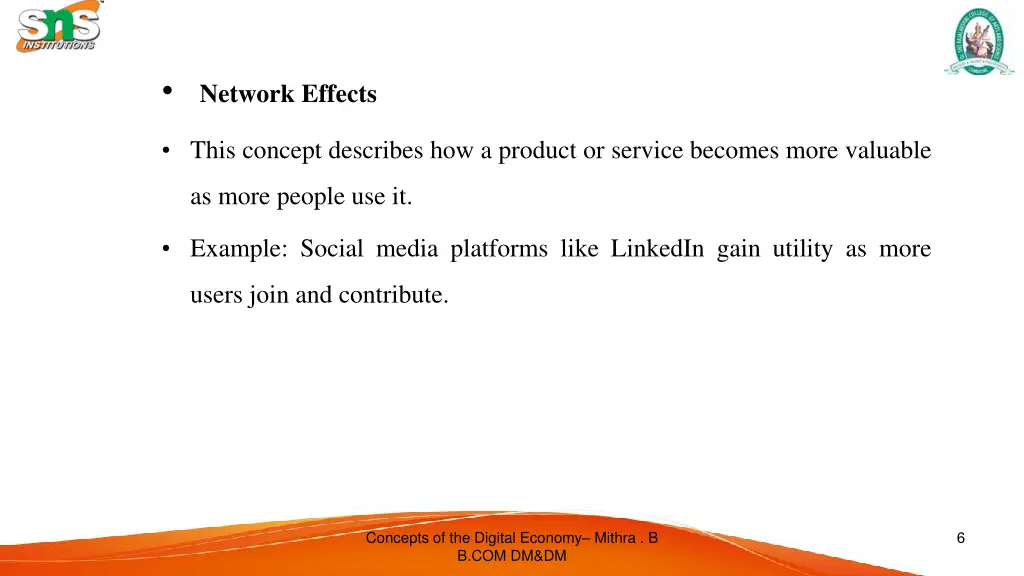 network effects
