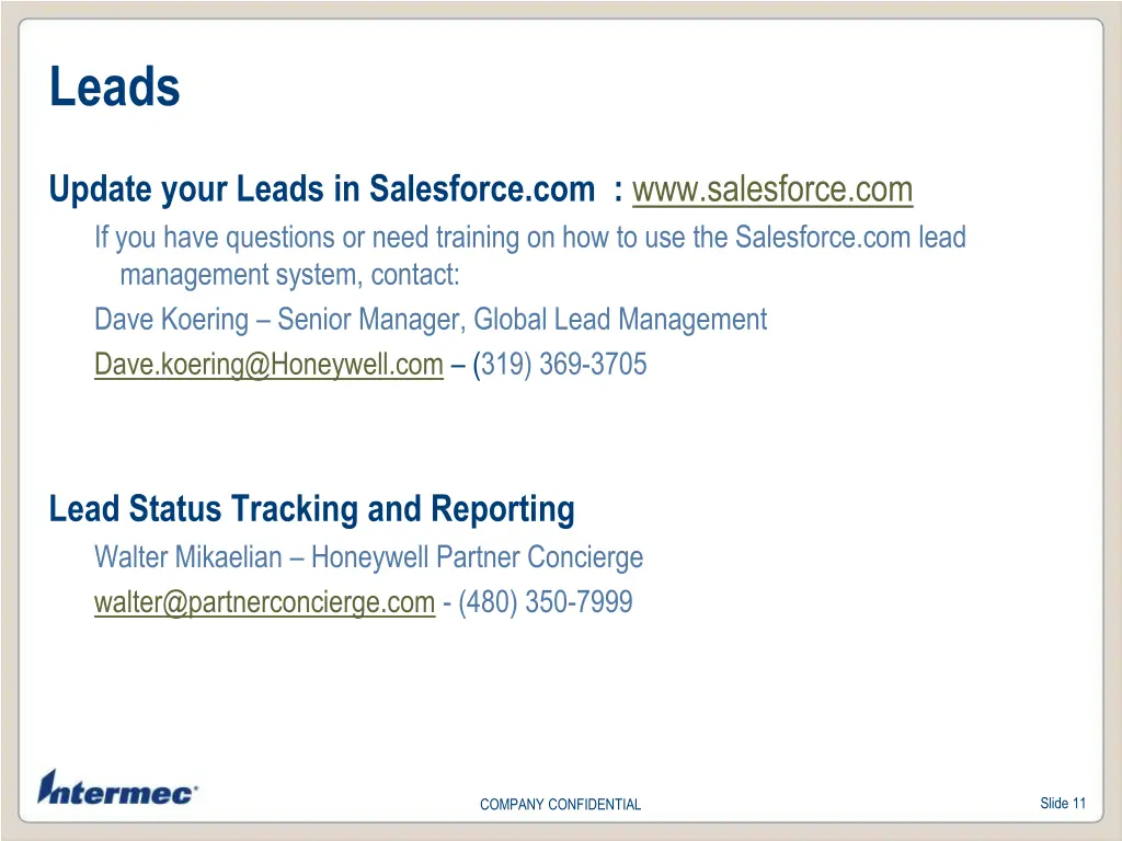 leads