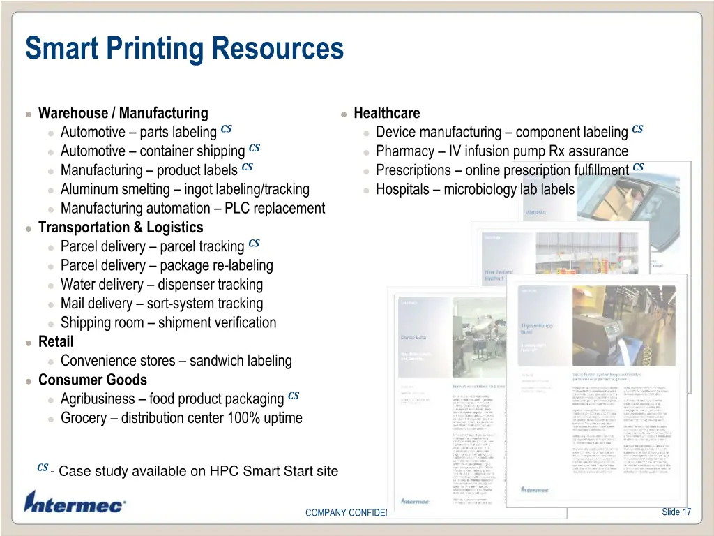 smart printing resources
