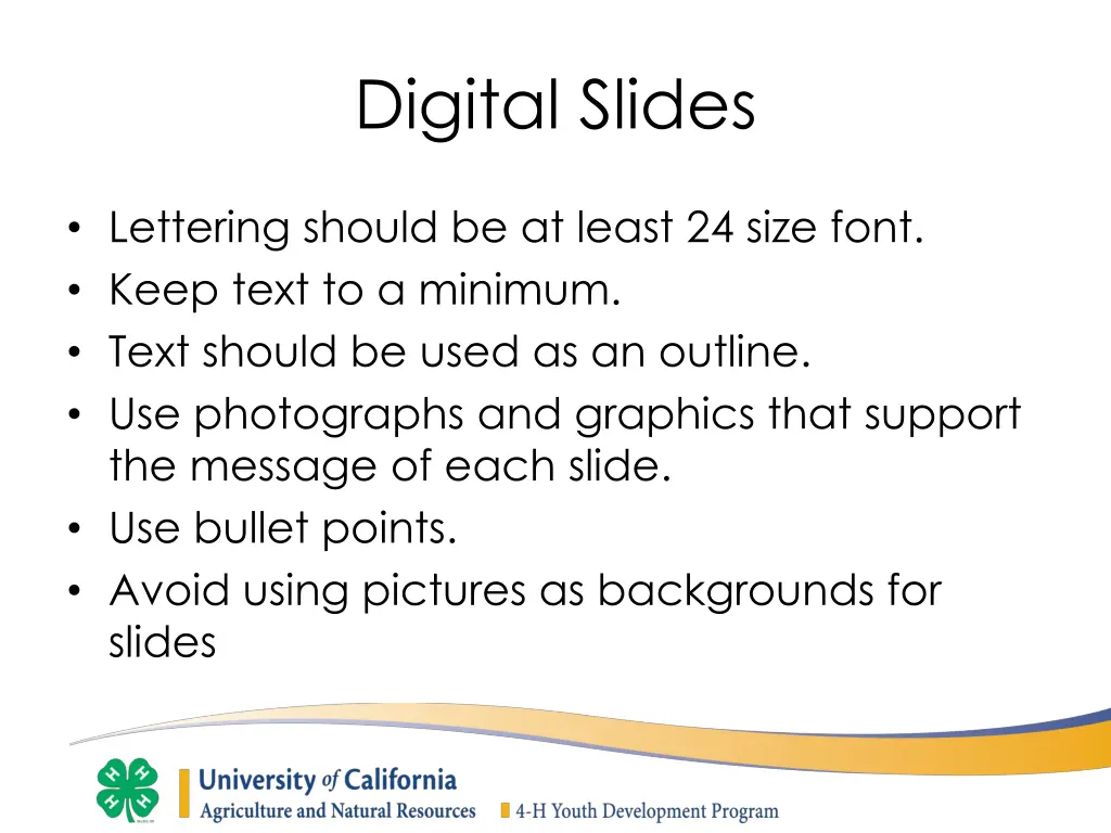 digital slides