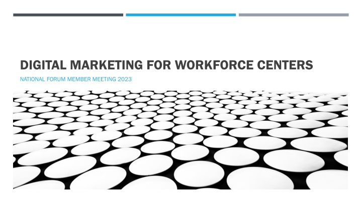 digital marketing for workforce centers